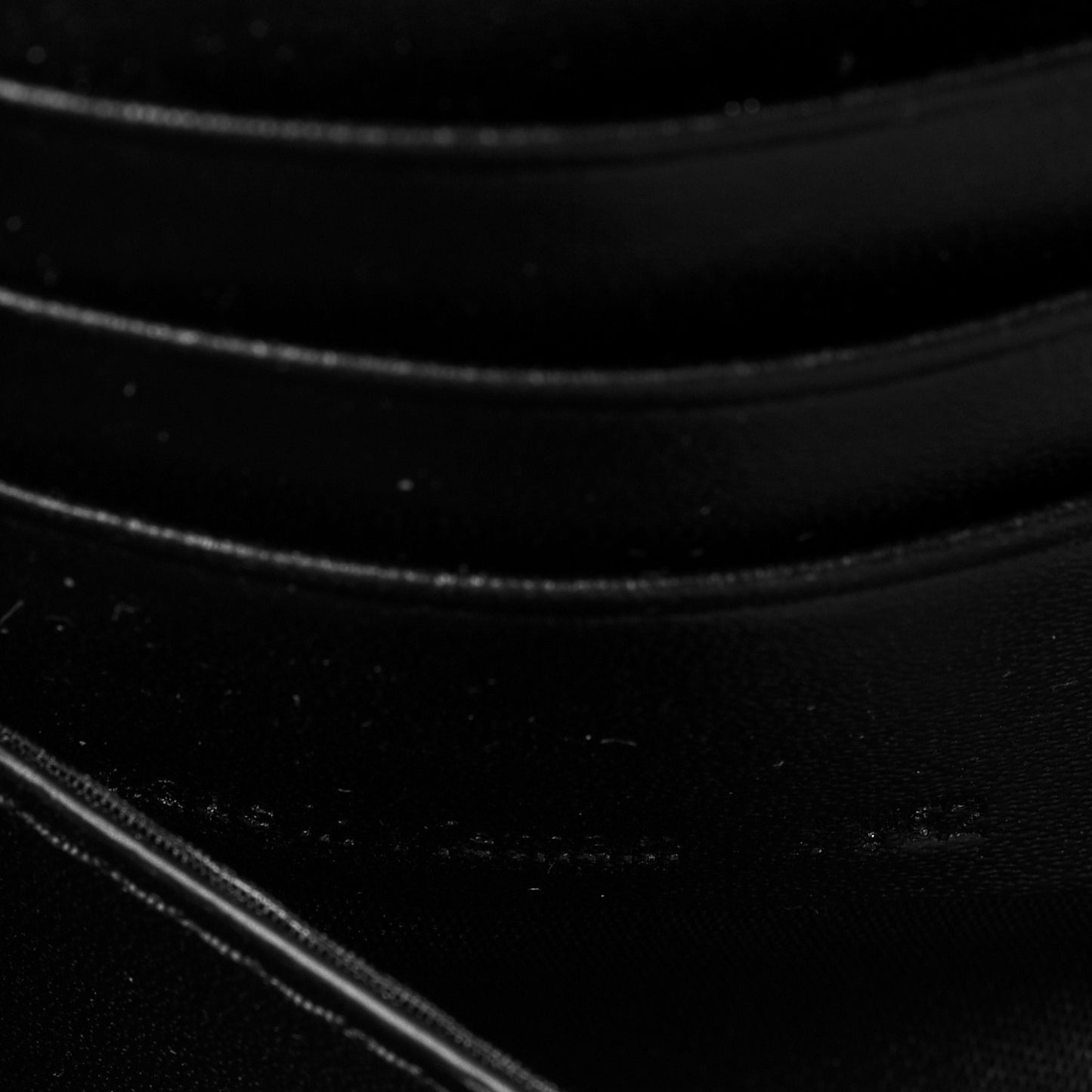 Smooth Calfskin Multiflap Chain Wallet Navy Multicolor