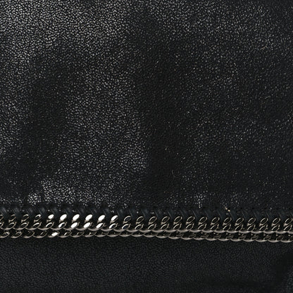 Stella McCartney Shaggy Deer Falabella Fold Over Clutch Black 8 of 8