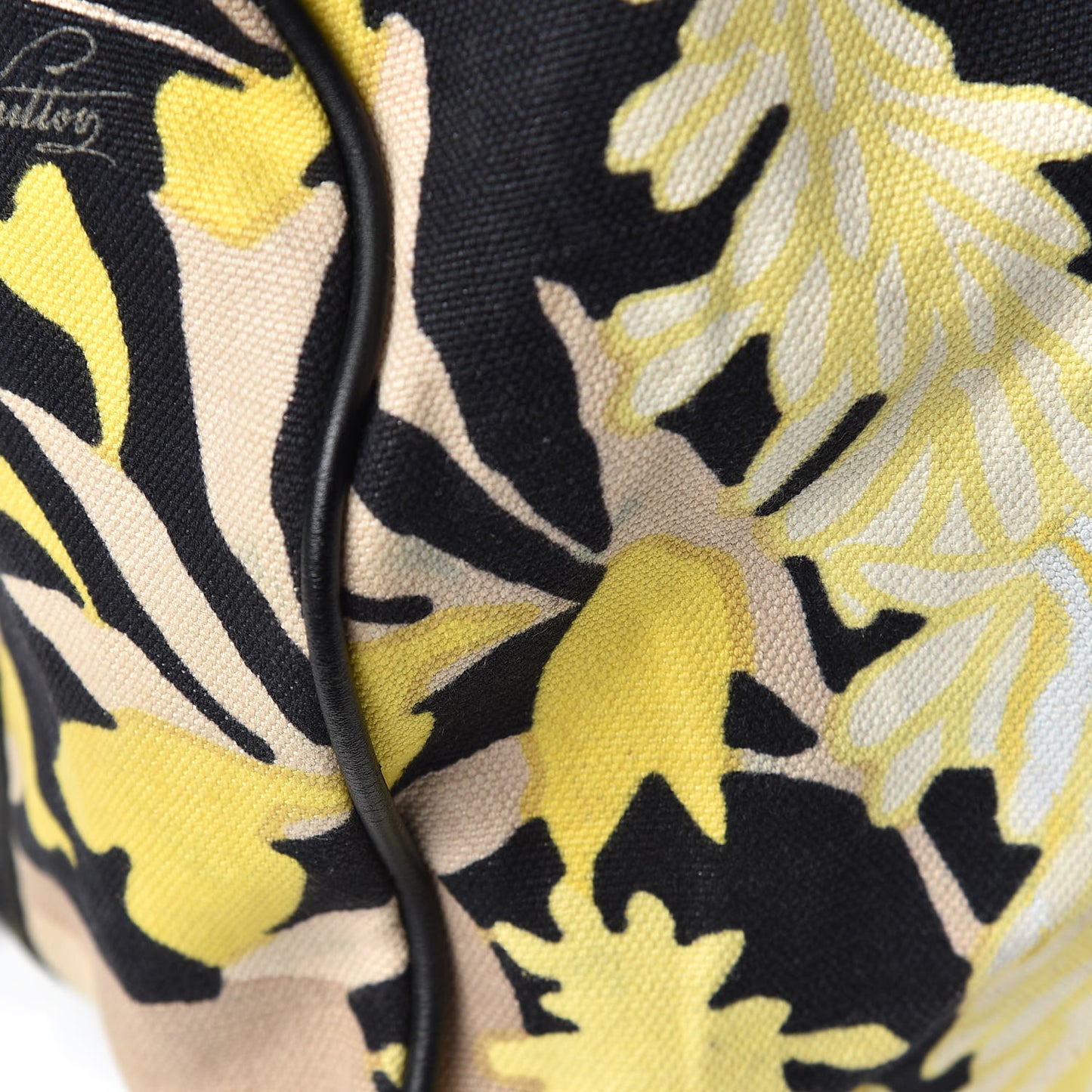 Canvas Floral Canwan Keepall Bandouliere 50