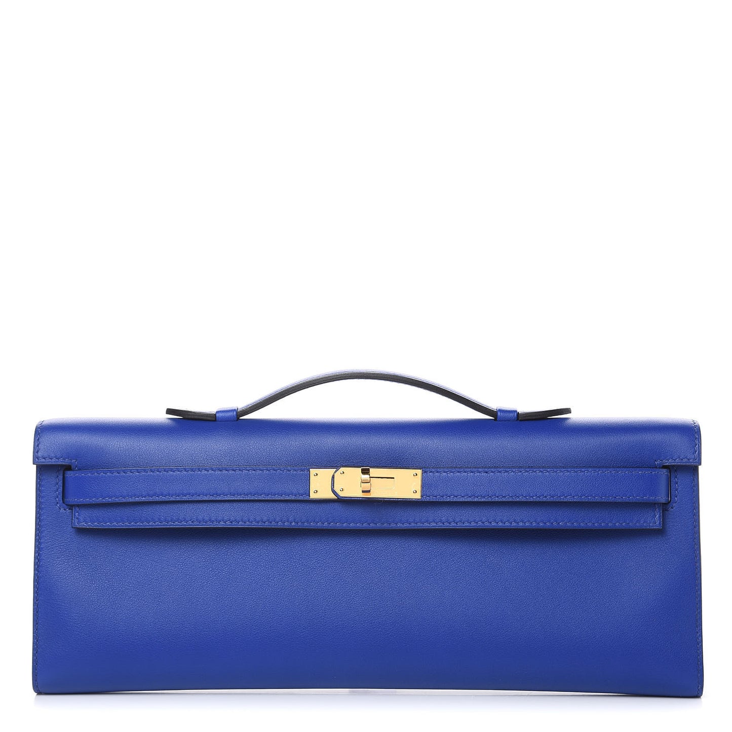 Swift Kelly Cut Clutch Pochette Bleu Electrique