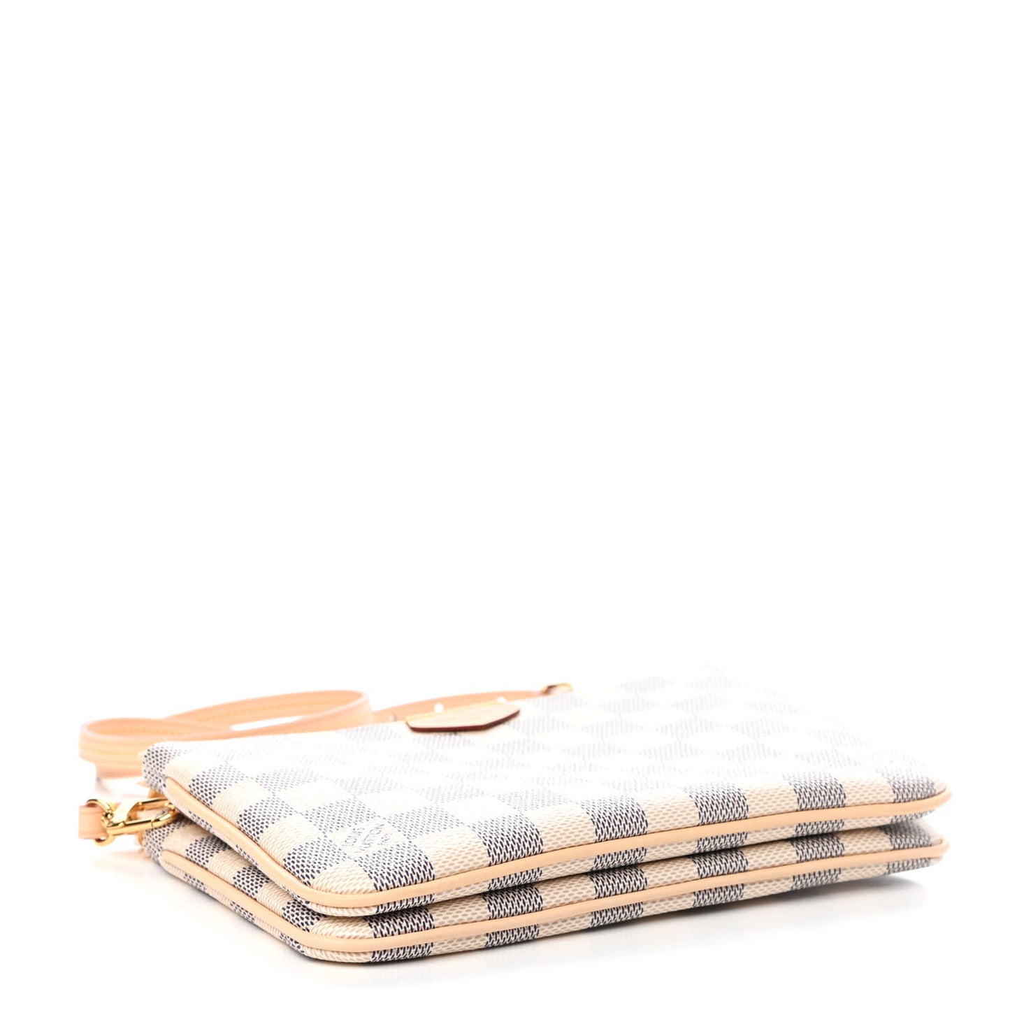 Damier Azur Double Zip Pochette