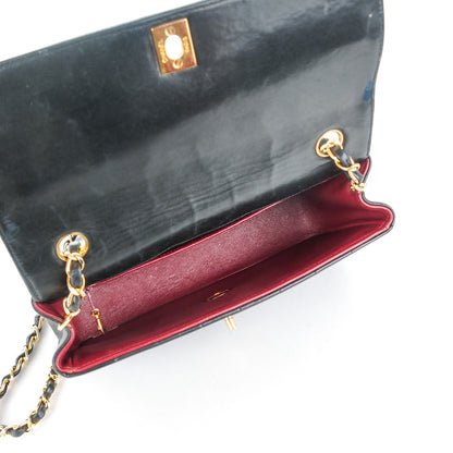 Chanel Lambskin Vertical Quilted Small Single Flap Black 5 of 10