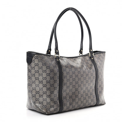 Gucci Crystal Monogram Medium Joy Tote Black 3 of 12