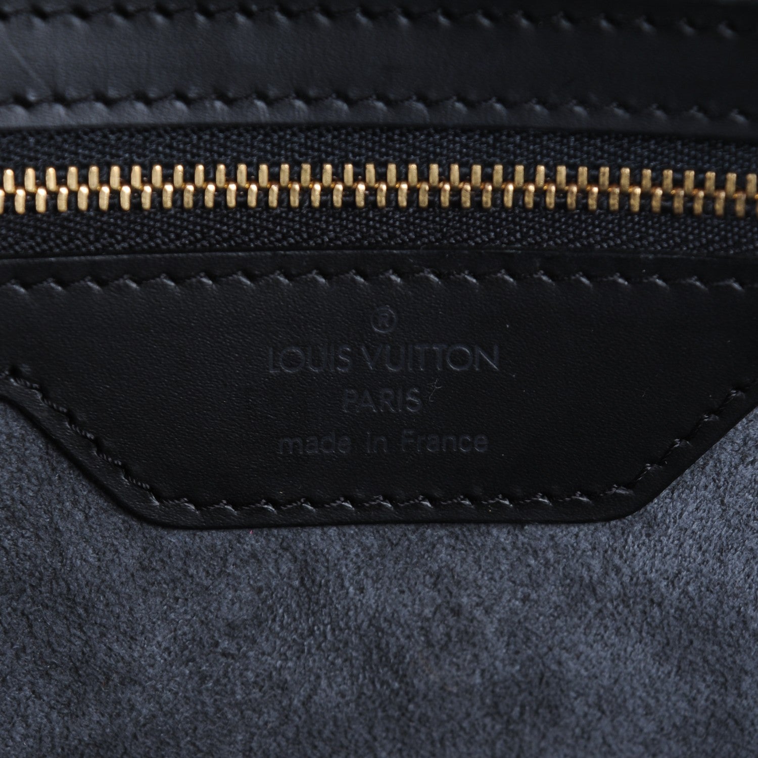 Louis Vuitton Epi Sorbonne Briefcase Black 6 of 9