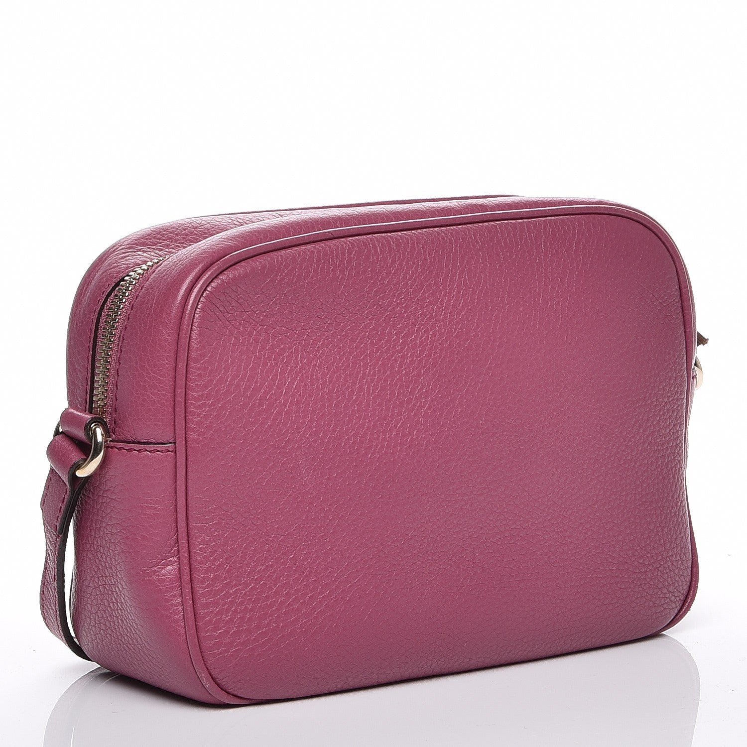 Gucci Pebbled Calfskin Small Soho Disco Bag Peonia Flower 3 of 7
