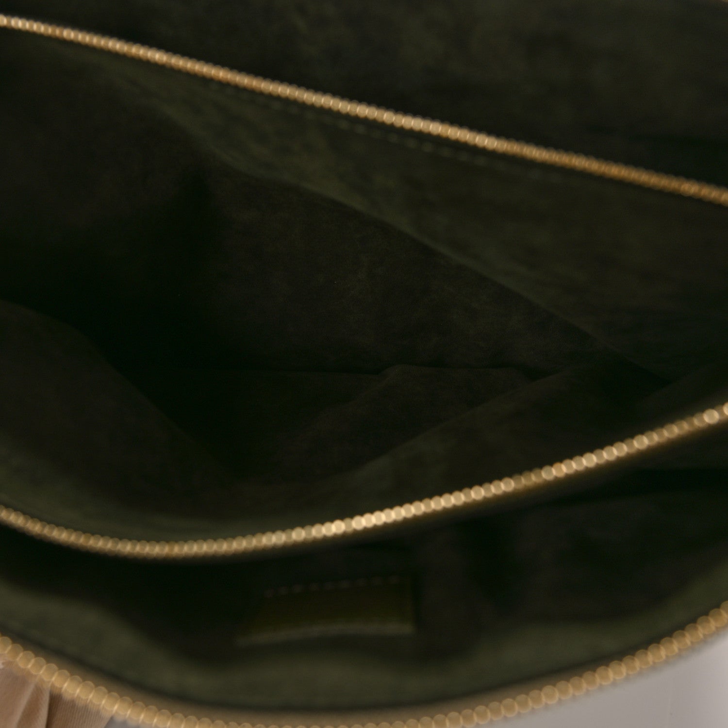 Louis Vuitton Lambskin Embossed Monogram Coussin MM Khaki 7 of 10