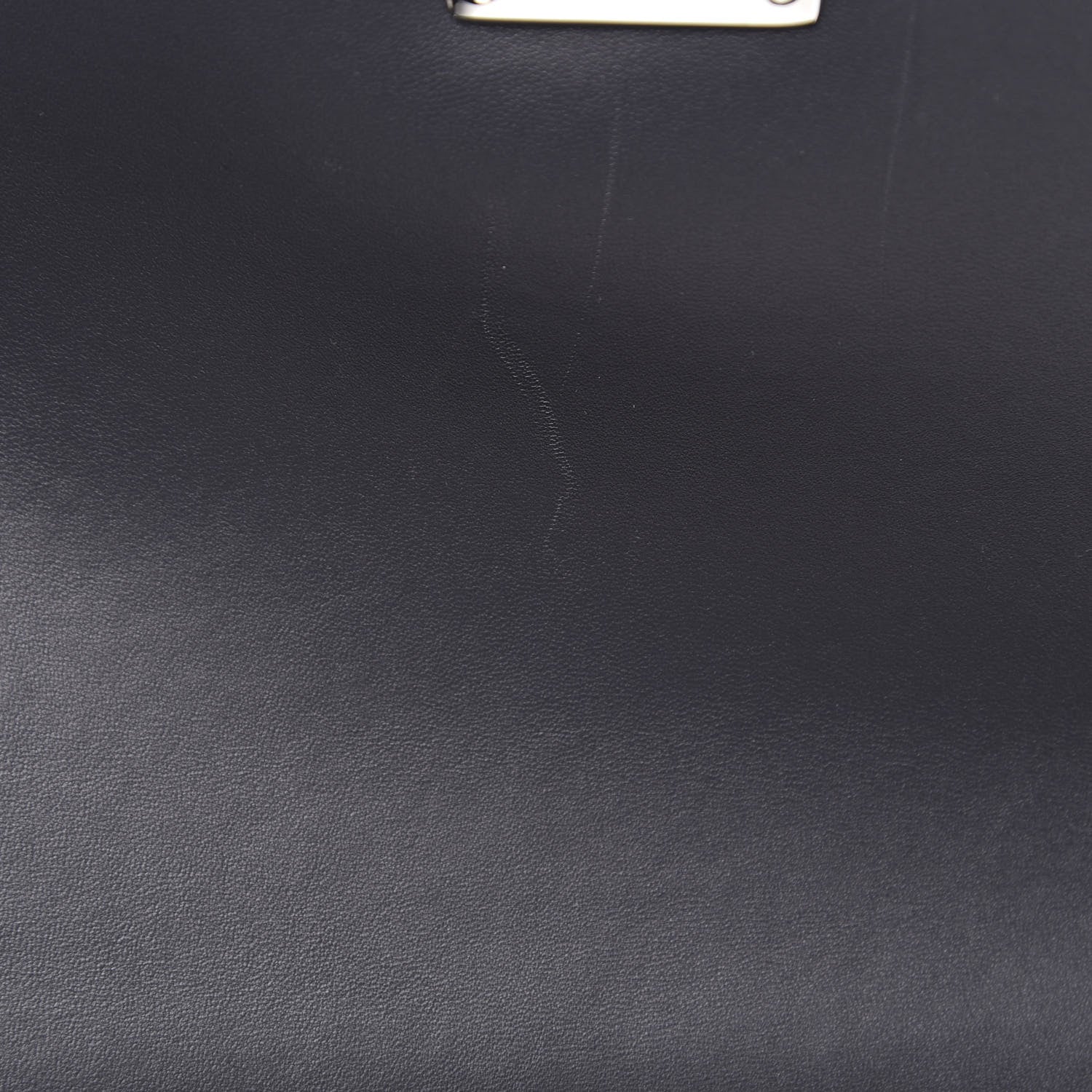 Christian Dior Metallic Patent Micro-Cannage Medium Diorama Flap Bag Silver 9 of 10