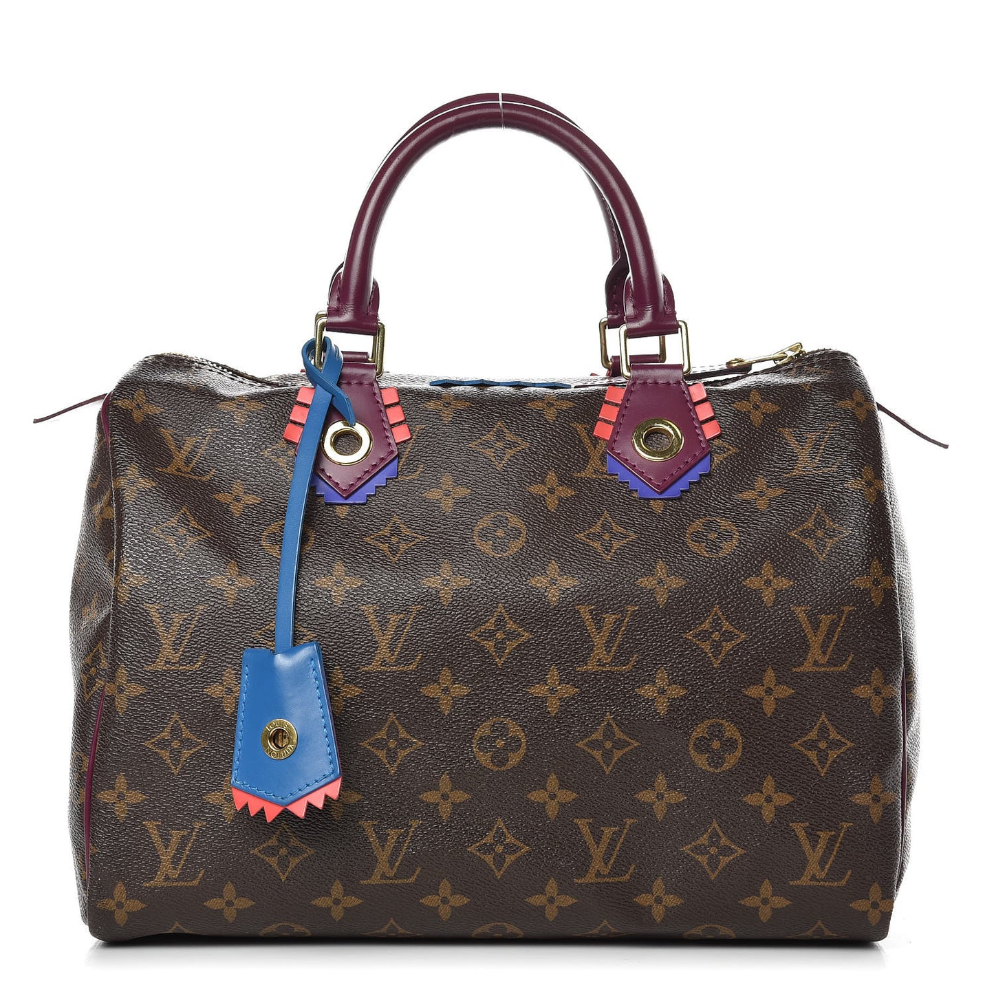 Monogram Totem Speedy 30 Magenta
