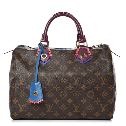 Louis Vuitton Monogram Totem Speedy 30 Magenta 1 of 13