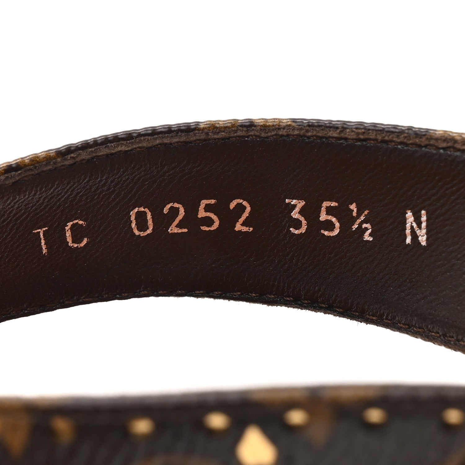 Louis Vuitton Monogram Sunny Flat Thong Sandals 35.5 Brown 8 of 9