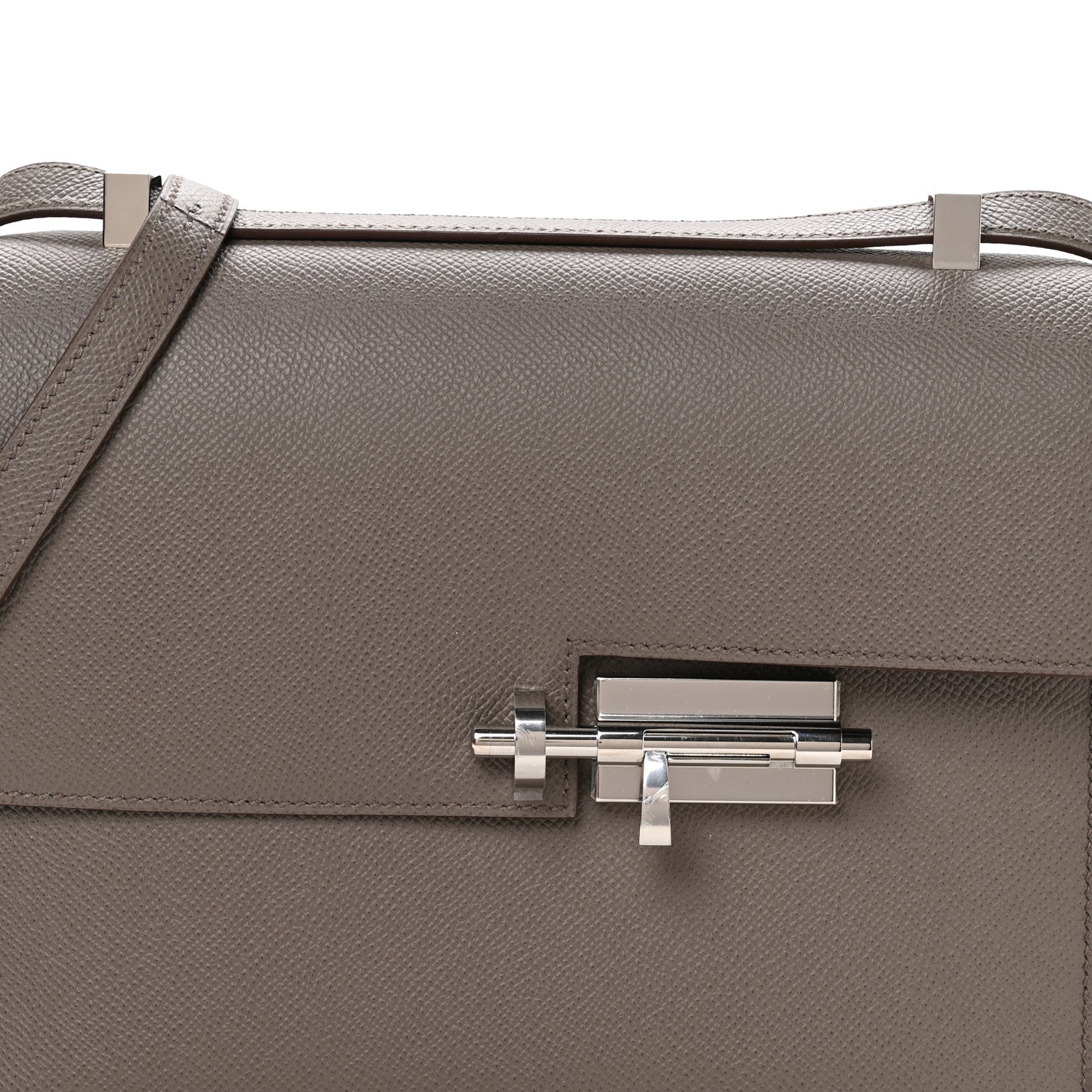 Hermes Epsom Verrou 21 Etain 8 of 11
