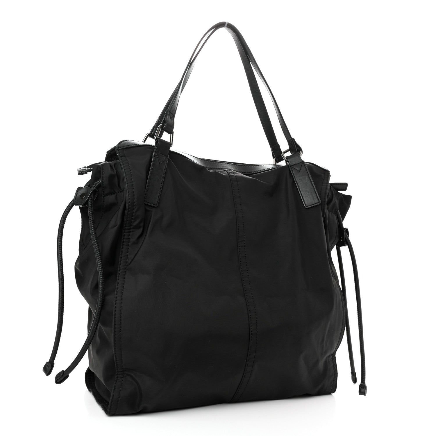 Burberry Nylon Buckleigh Packable Tote Black 3 of 11