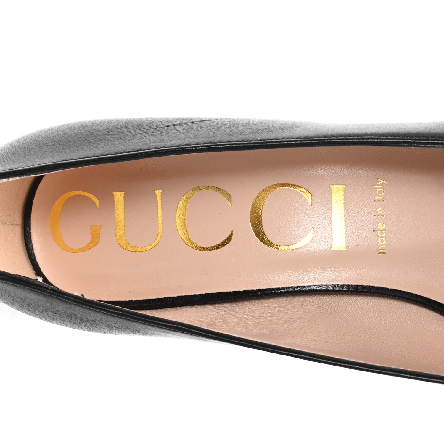 Gucci Malaga Kid Horsebit 75mm Pumps 39 Black 8 of 9