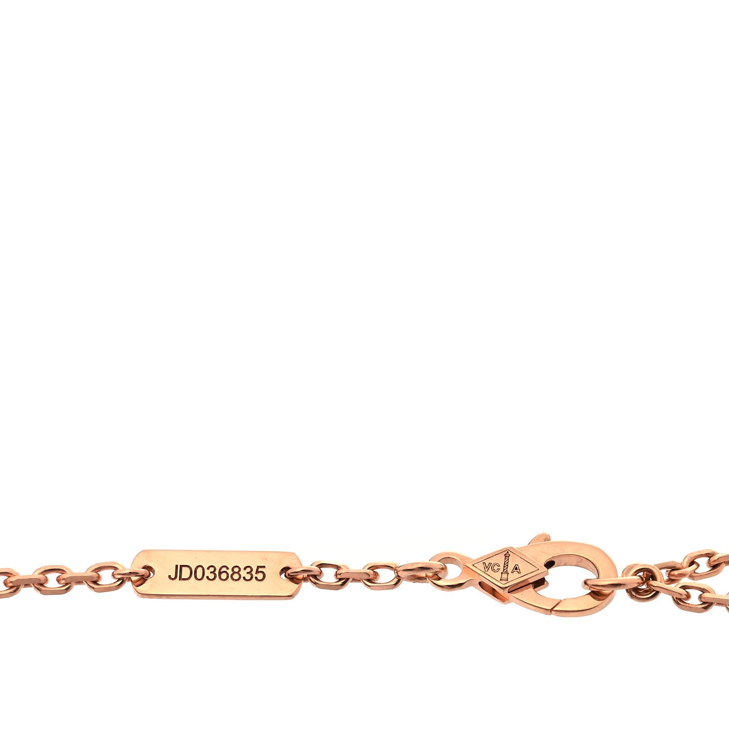 Van Cleef & Arpels 18K Rose Gold Carnelian Onyx Lucky Spring Open Wing Lady Bug Bracelet 4 of 5