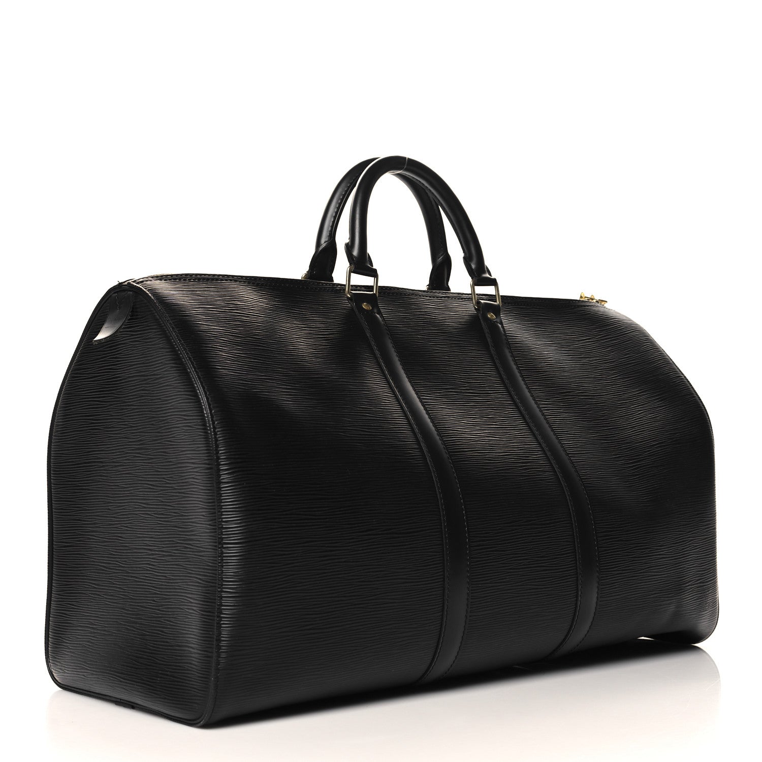 Louis Vuitton Epi Keepall 50 Black 2 of 11