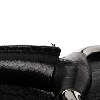 Gucci Monogram Studded Horsebit Clutch Black 11 of 11
