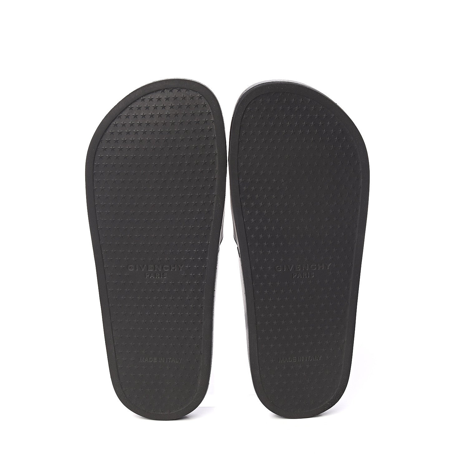 Givenchy Rubber Logo Pool Slide Sandals 38 Black 5 of 10