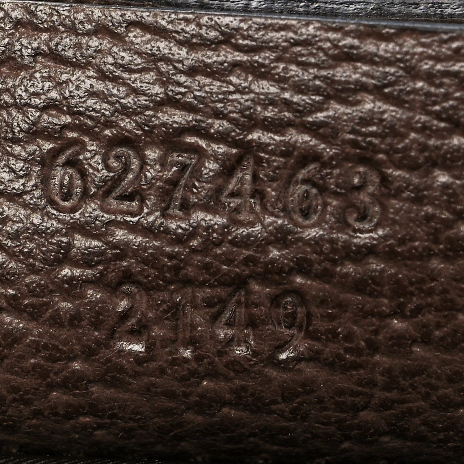 Gucci GG Supreme Monogram Textured Calfskin Web Ophidia Vanity Cosmetic Case Beige Ebony New Acero 7 of 11