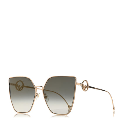 Fendi Metal F is Fendi Sunglasses FF 0323/S Gold 1 of 8