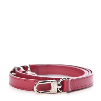 Louis Vuitton Calfskin 16mm Adjustable Shoulder Strap Fuchsia 1 of 2