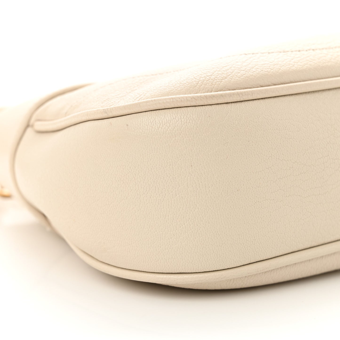 Goatskin Small Aphrodite Shoulder Bag Mystic White