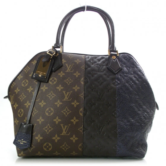 Monogram Stripes Medium Bag Marine