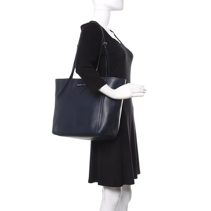 Prada Calfskin Concept Shopper Tote Black Astrale 2 of 12