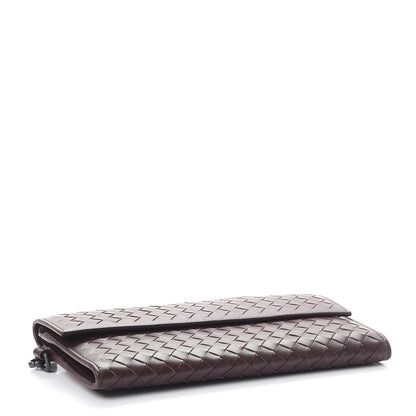 Bottega Veneta Nappa Intrecciato Continental Wallet Dark Barolo 4 of 10