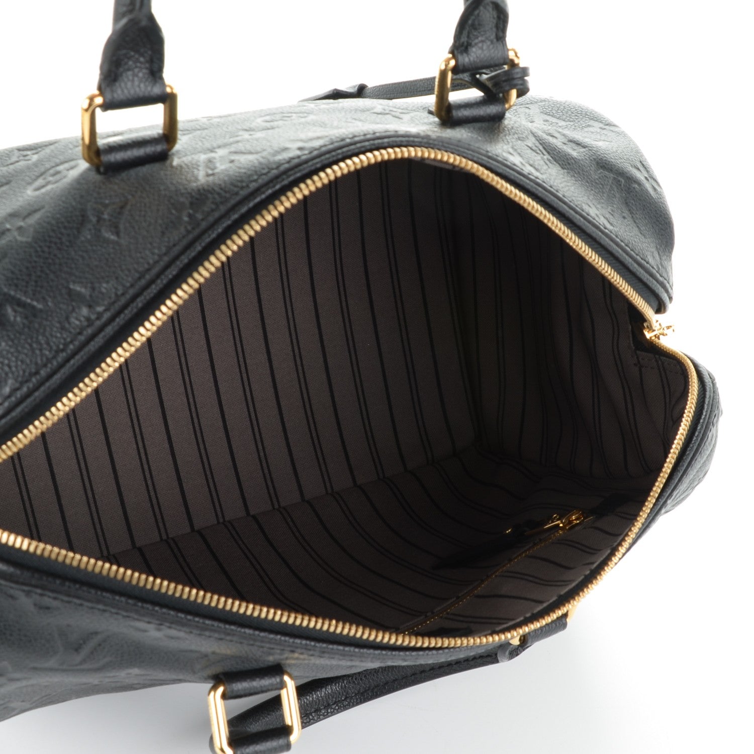 Louis Vuitton Empreinte Speedy Bandouliere 30 Black 5 of 7