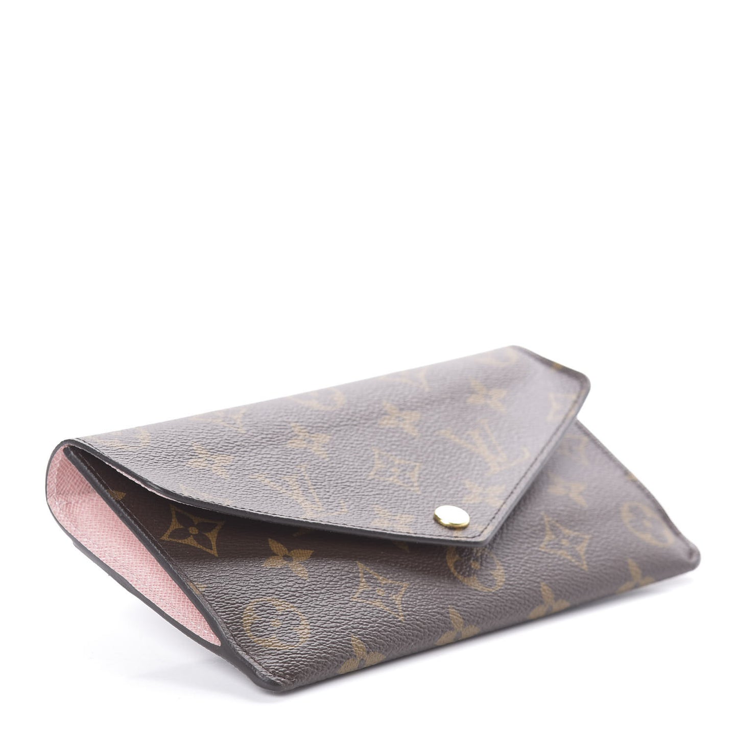 Monogram Jeanne Wallet Rose Ballerine