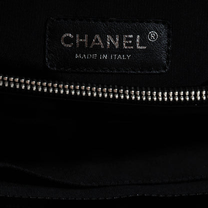 Chanel Patent Grand Shopping Tote GST Black 5 of 7