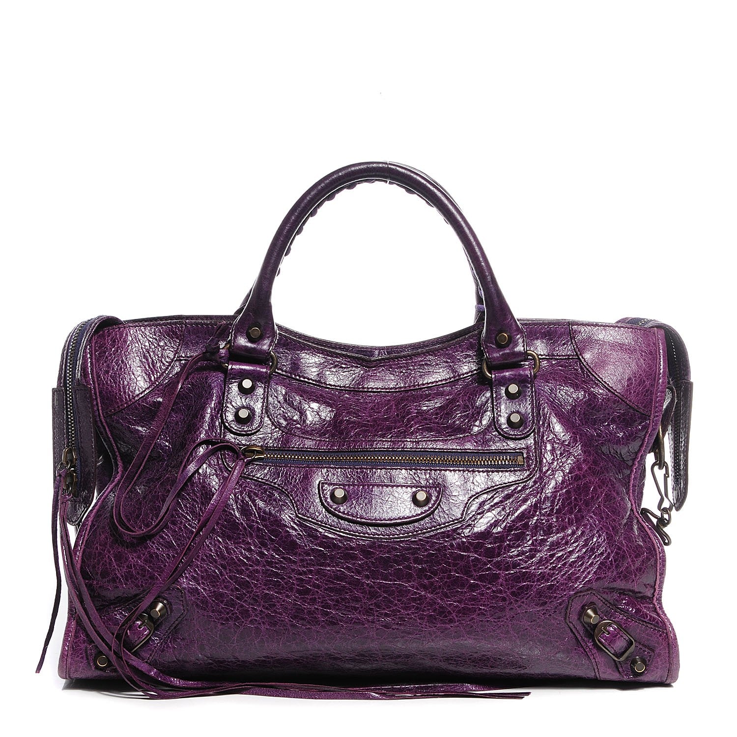 Balenciaga Chevre Classic Hardware City Violet 1 of 13