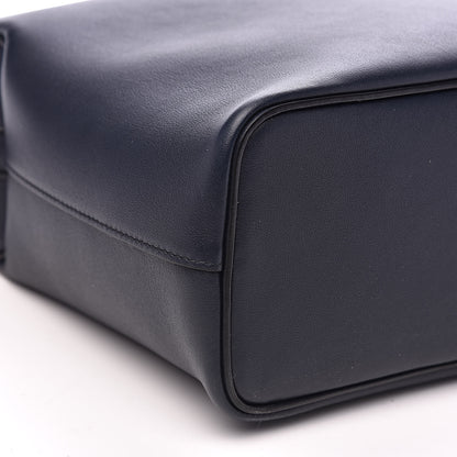 Celine Lambskin Small Soft Cube Satchel Navy 8 of 9