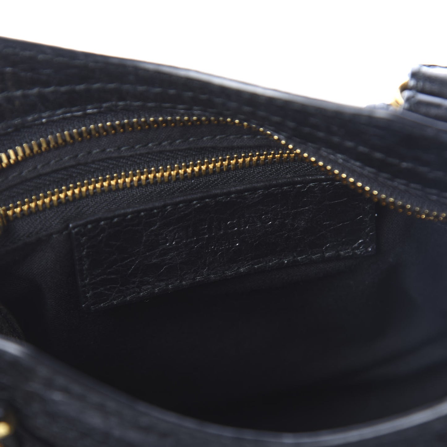 Agneau Giant 12 Gold Hardware Mini City Black
