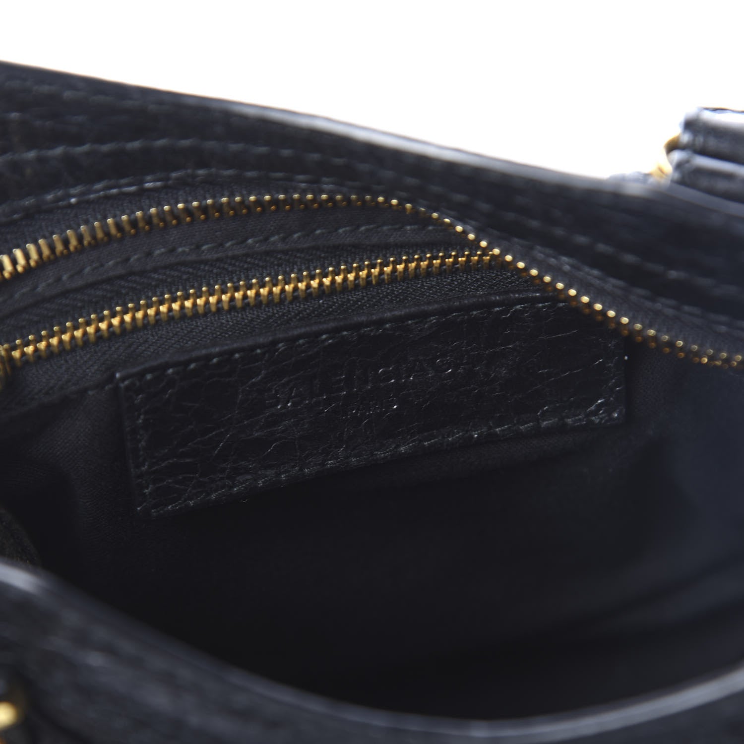 Balenciaga Agneau Giant 12 Gold Hardware Mini City Black 9 of 11