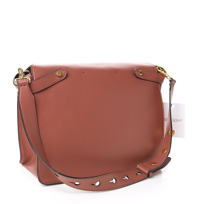 Fendi Vitello Grace Matte Large Kan U Shoulder Bag Rust 2 of 8