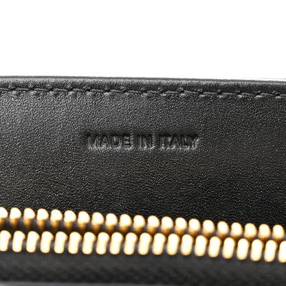 Celine Satinated Calfskin Small 16 Top Handle Bag Black 7 of 12