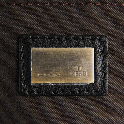 Fendi Canvas Patent B Bag Corda Black 7 of 10