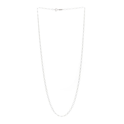 Tiffany Sterling Silver Oval Link Chain Necklace 20" 2 of 4