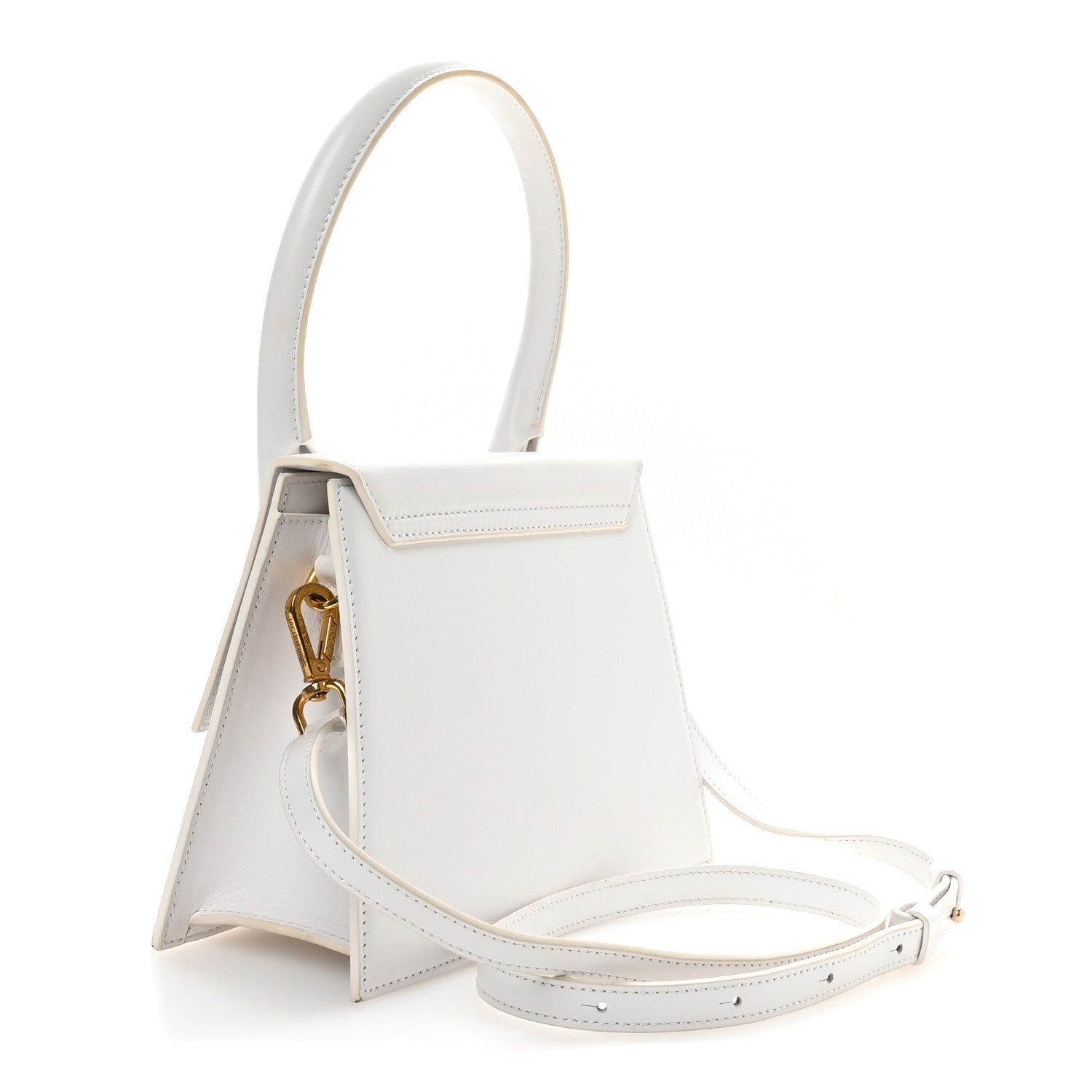 Jacquemus Smooth Calfskin Le Grand Chiquito White 3 of 9