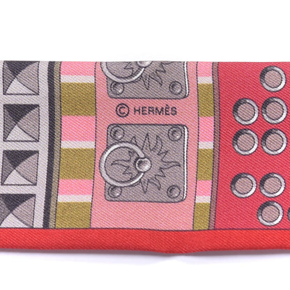Hermes Silk Colliers De Chiens Twilly 3 of 4