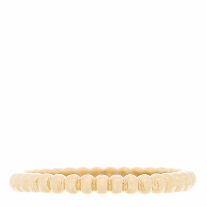 Van Cleef & Arpels 18K Yellow Gold Small Perlee Ring 52 6 1 of 5