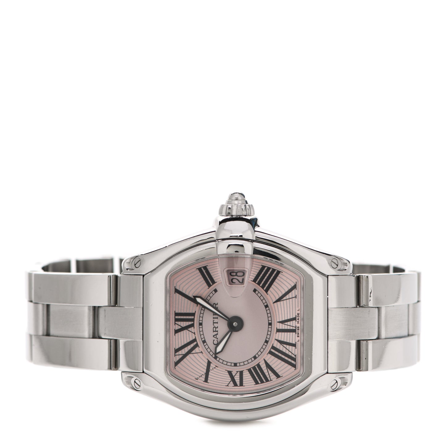 Stainless Steel 31mm Roadster Quartz Watch Pink