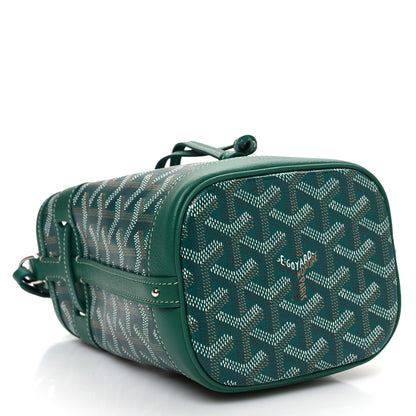 Goyard Goyardine Petit Flot Mini Bucket Bag Green 4 of 10