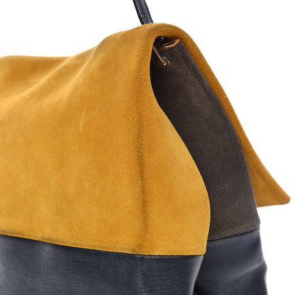 Celine Calfskin Suede All Soft Shoulder Bag Amber 18 of 25