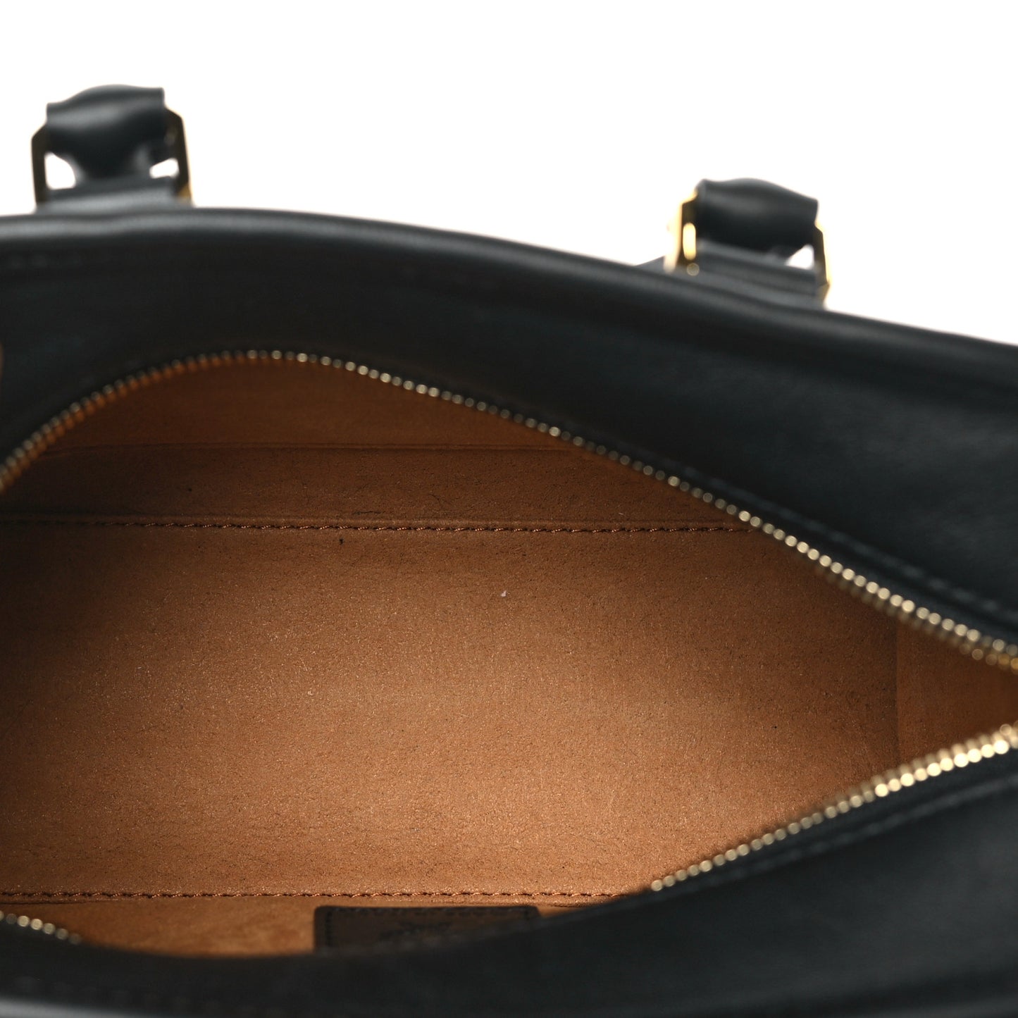 Calfskin Mini Aren Boston Bag Black