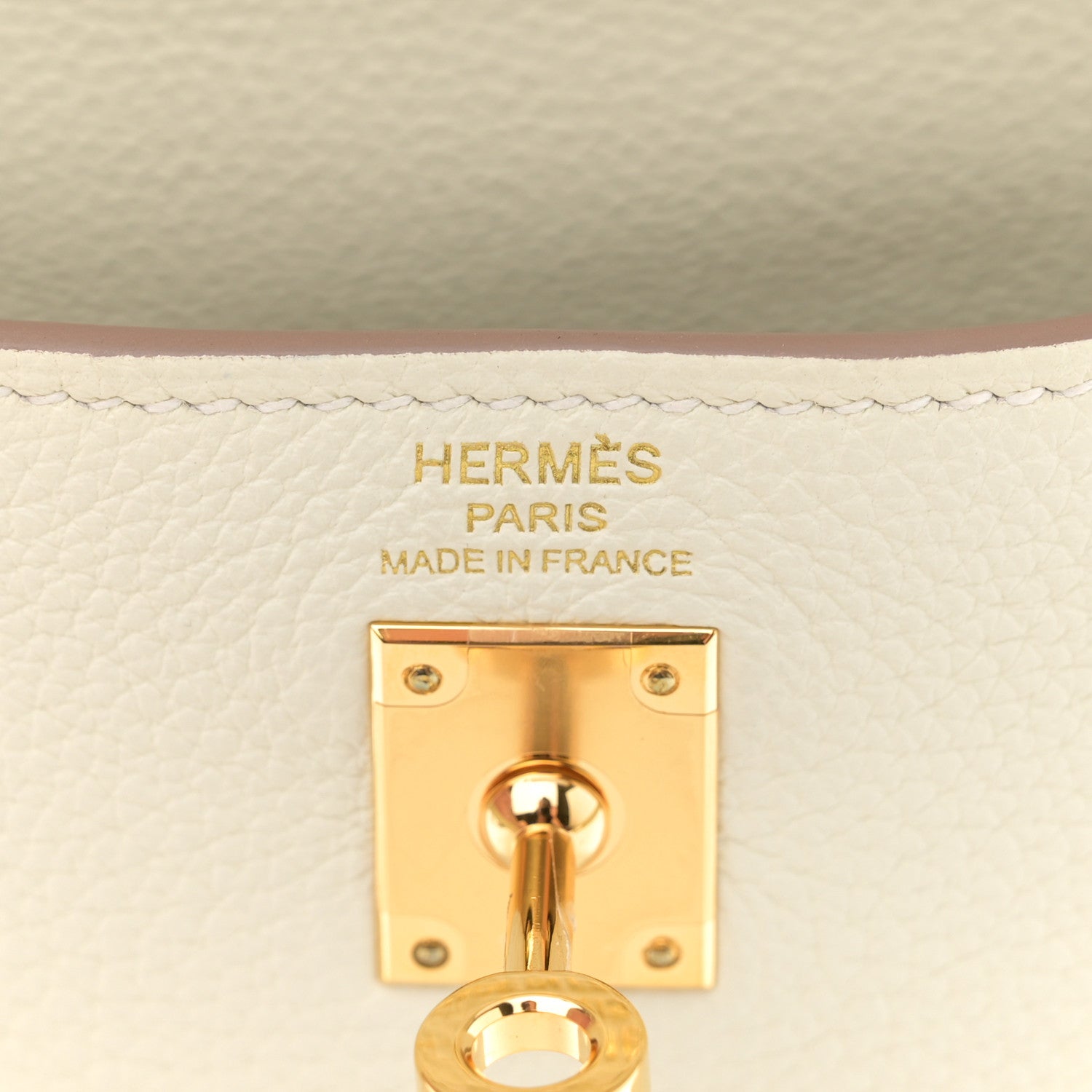Hermes Togo Kelly Retourne 25 Mushroom 6 of 11