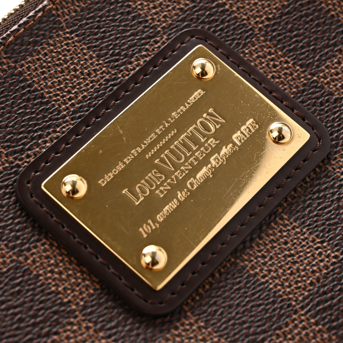 Damier Ebene Eva Clutch