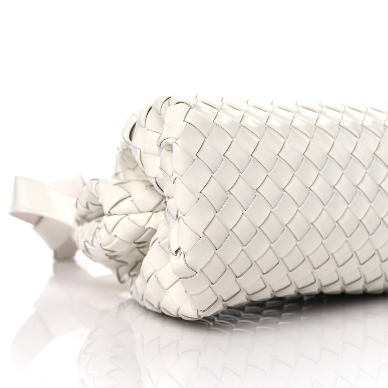 Bottega Veneta Nappa Intrecciato Small Handle Bag Chalk 7 of 12