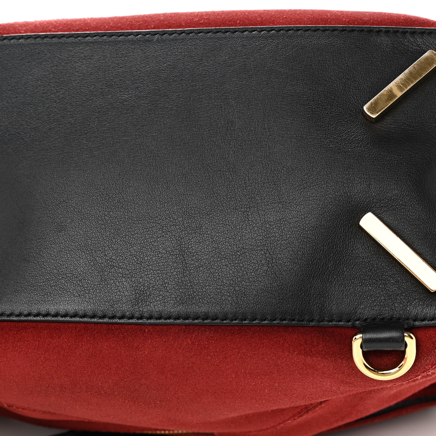 Loewe Suede Medium Puzzle Bag Red 18 of 19